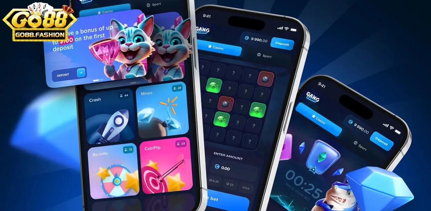 Trải Nghiệm Casino Go88 Trên Điện Thoại – Chơi Nhanh, Dễ Thắng Và Tiện Mọi Lúc Các loại casino nên thử trên điện thoại